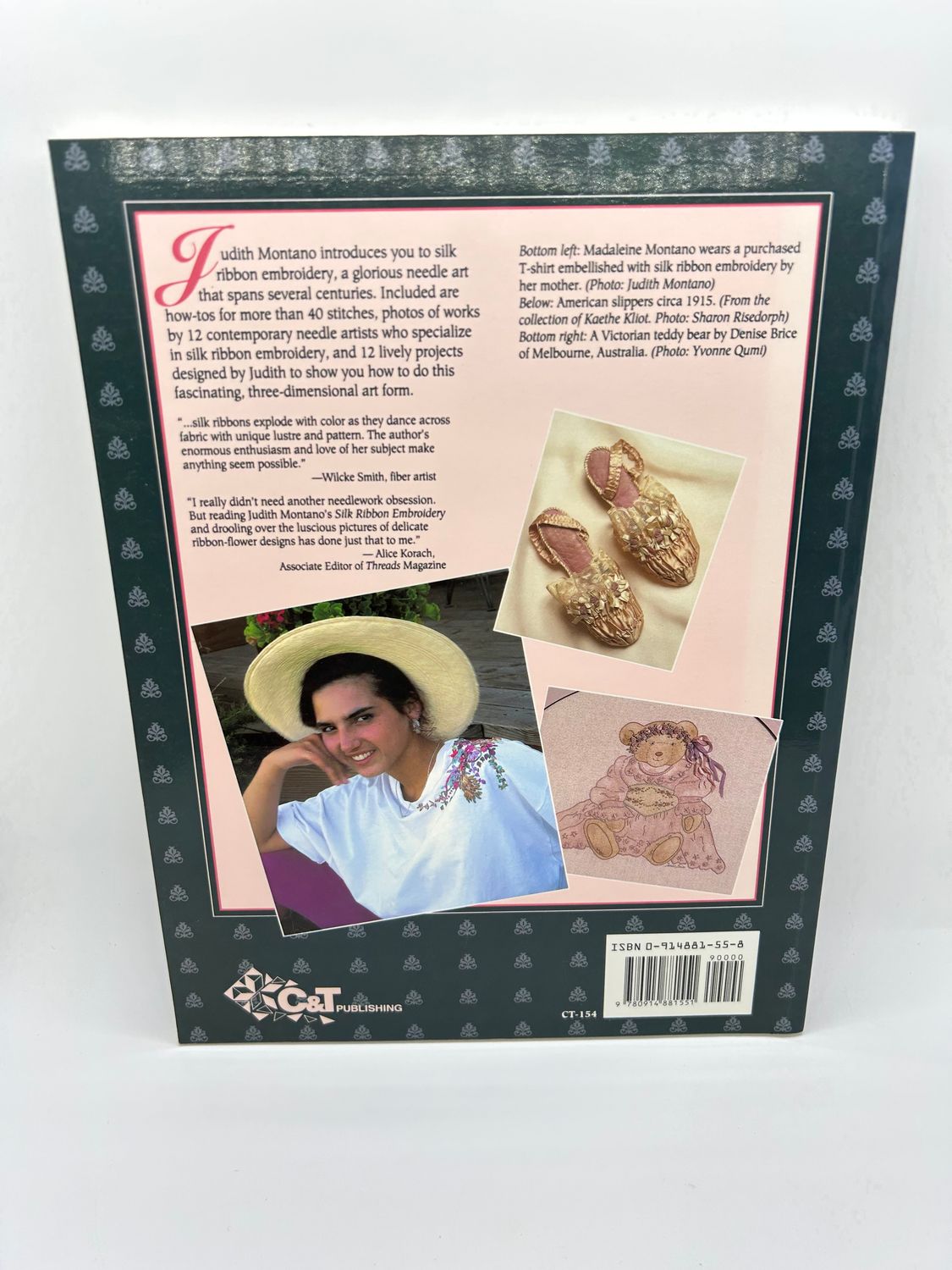 &#39;The Art of Silk Ribbon Embroidery&#39; by Judith Baker Montano