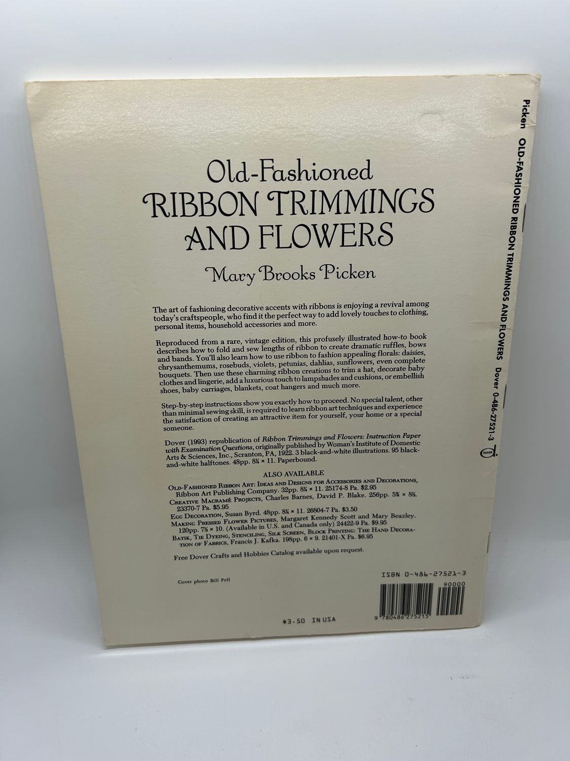 &#39;Old-Fashioned Ribbon Trimmings and Flowers&#39; by Mary Brooks Picken