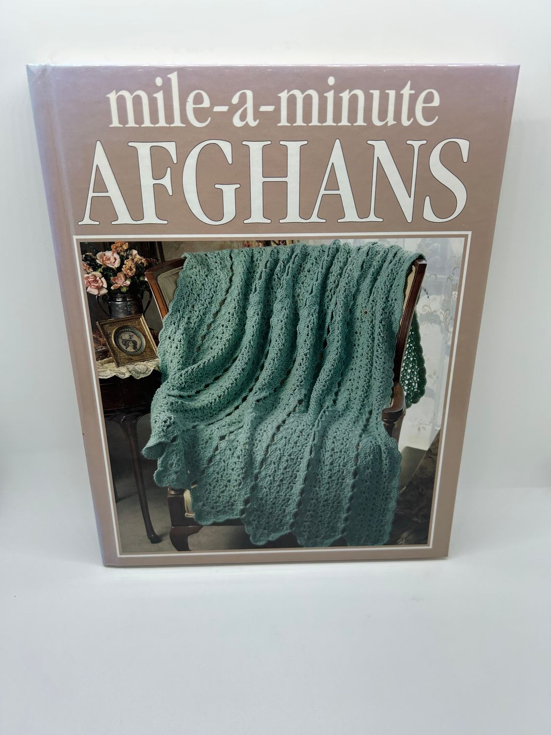&#39;Mile-A-Minute Afghans&#39; from the Crochet Treasury Series