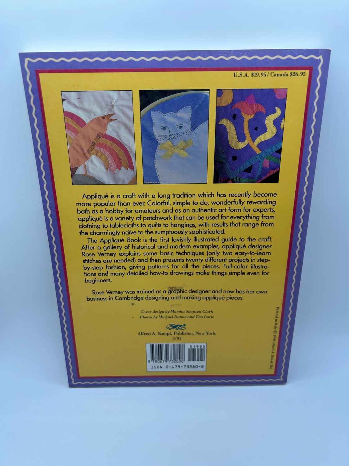 'The Applique Book' by Rose Verney