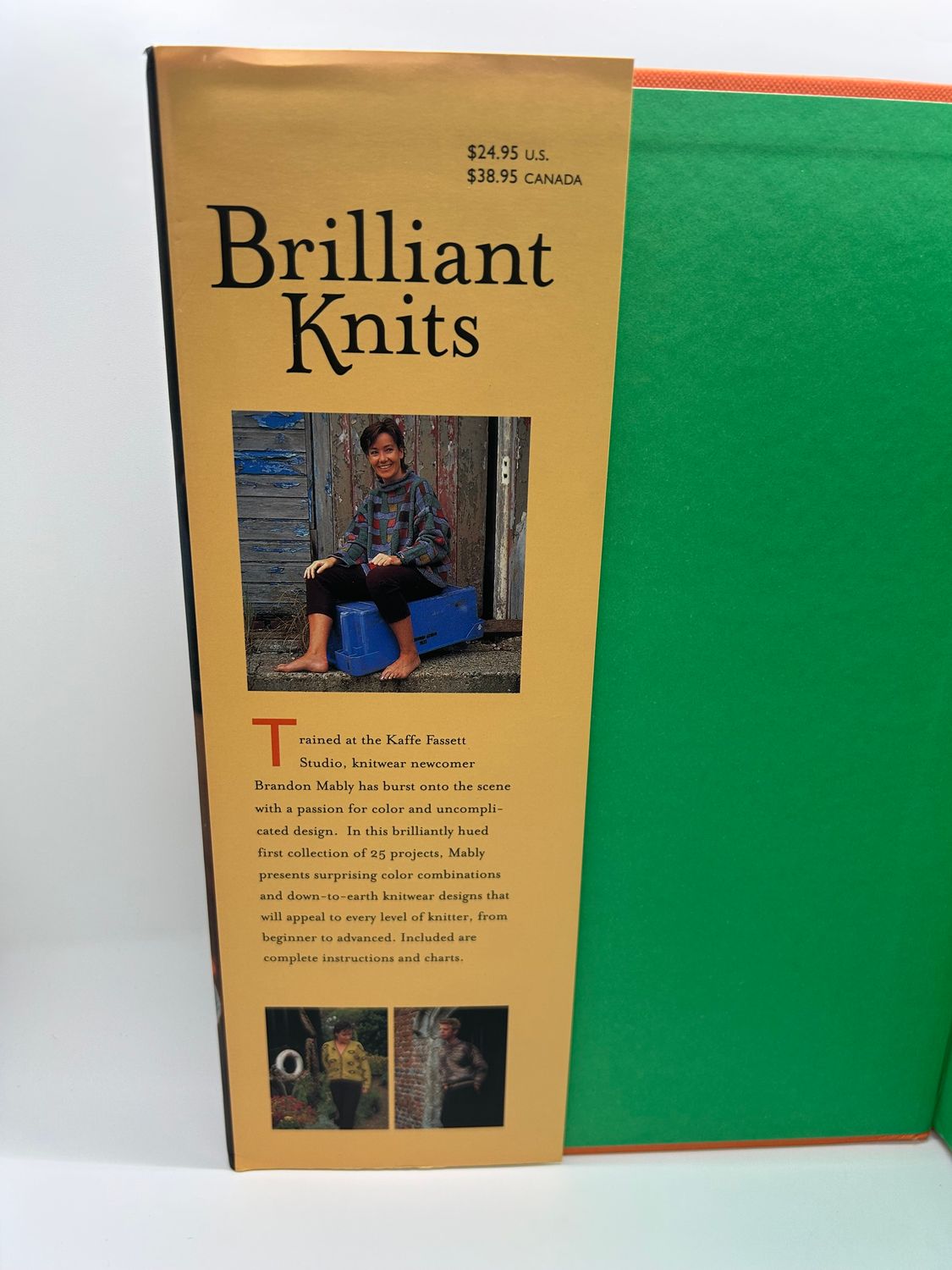 &#39;Brilliant Knits&#39; by Brandon Mably from the Kaffe Fassett Studio