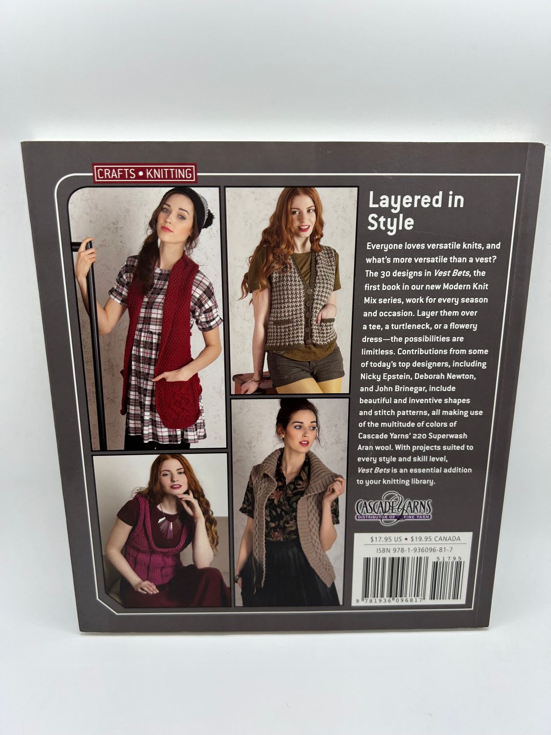 &#39;Vest Bets: 30 Designs to Knit for Now&#39;