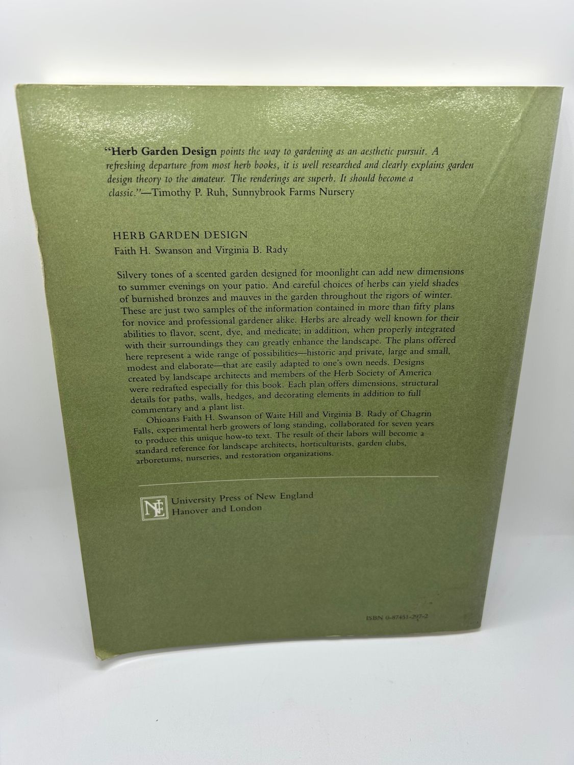 &#39;Herb Garden Design&#39; by Swanson &amp; Rady