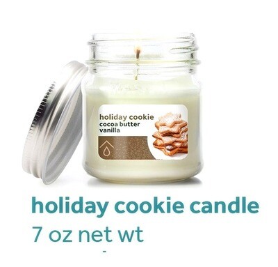 Holiday Cookie Candle