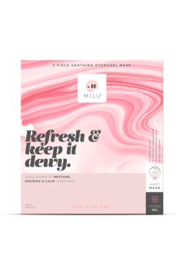Soothing hydrogel mask