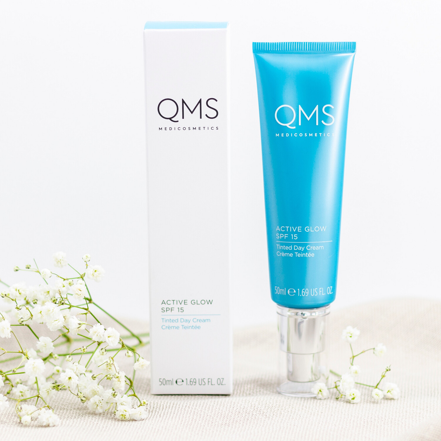 QMS Active Glow Tinted Day Cream Spf 15