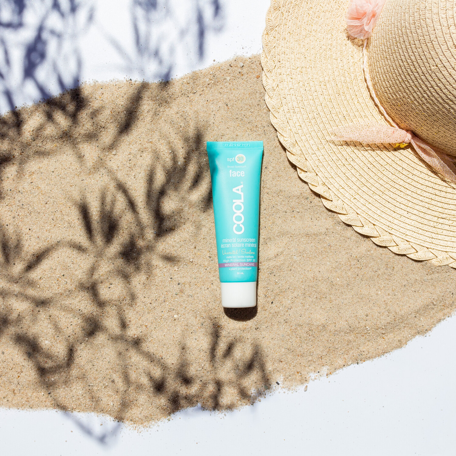 Coola sunscreen face moisturizing unscented SPF30 50ml