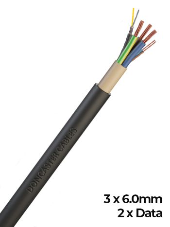 Powerwall Connect - AIO Cable Solution PW3 - 50m - 3 x 6.0mm - 2 x DATA