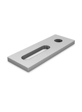 Adapter Plate M12 Aluminium 40X90 (BTO)