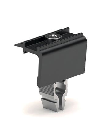 End Clamp V Classic Wide 30-40mm Black
