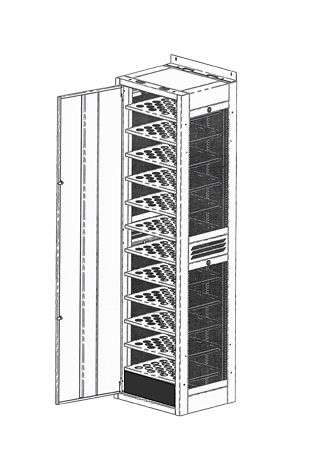 Racky Rax 12 Battery Power cube Rack