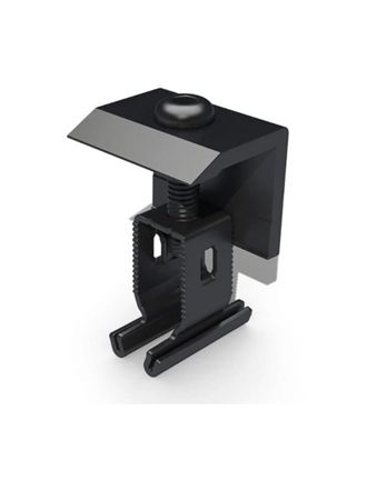 End Clamp+ 30 - 50mm Black  (Pack of 120)