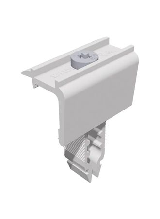 End Clamp V Classic Wide 30-40mm Silver