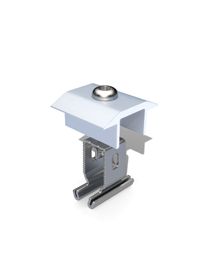 Middle Clamp+ 30 - 50mm Silver  (Pack of 120)