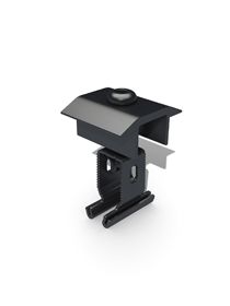 Middle Clamp+ 30 - 50mm Black  (Pack of 120)