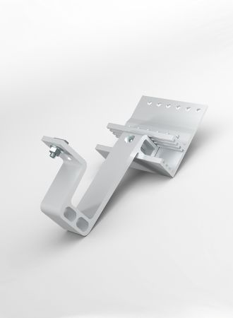Variosole RH1 Pantile roof hook Aluminium adjustable 100 mm (without wood screws)