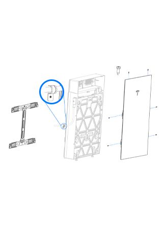 Powerwall 3 Expansion Wall Mounting Kit - 1978069-00-C