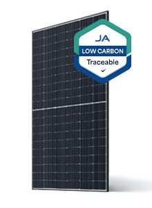 535W N-type TOPCon MBB Traceable Low Carbon Double Glass Bifacial 60 Cell Black Frame MC4