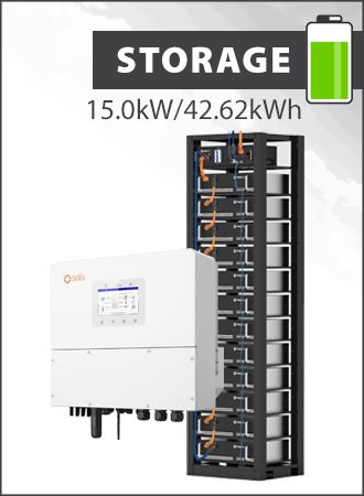 Solis S6 3PH 15kW Package &amp; Pylon Powercube H2 42.62kWh