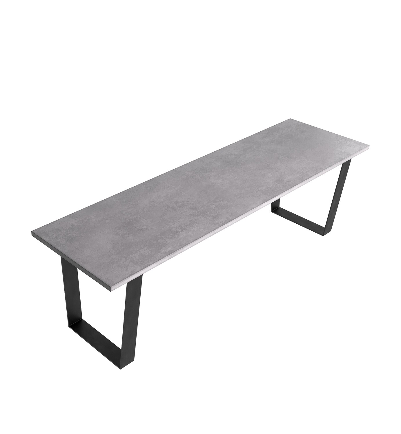 Ivy Grey Concrete bench