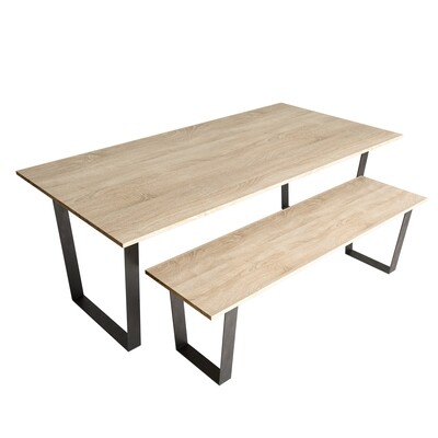 Theo Scandinavian Oak dining table