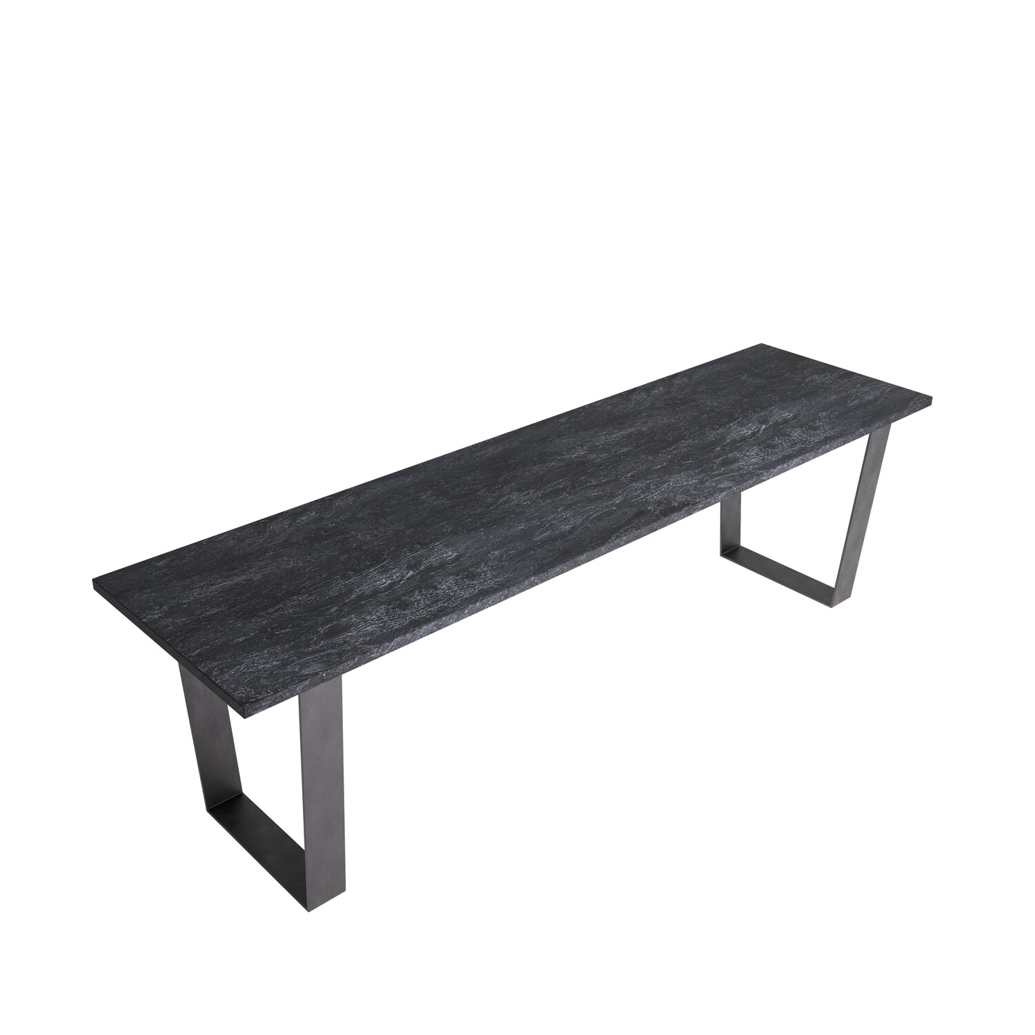 Ivy Anthracite Stone bench