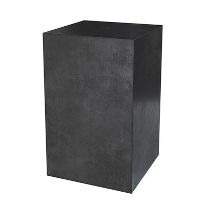 Lex Concrete cube side table - Charcoal