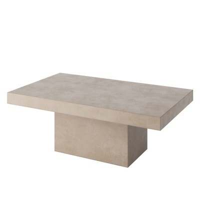 Niki Chunky Concrete coffee table - Sand