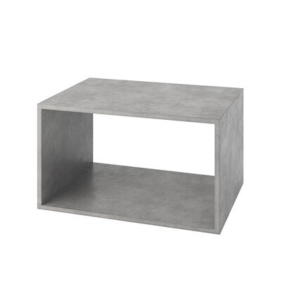 Carly Concrete Frame coffee table - Stone grey