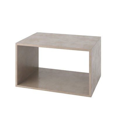 Carly Concrete Frame coffee table - Sand