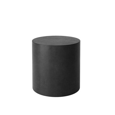 Sutton Drum coffee table - Charcoal
