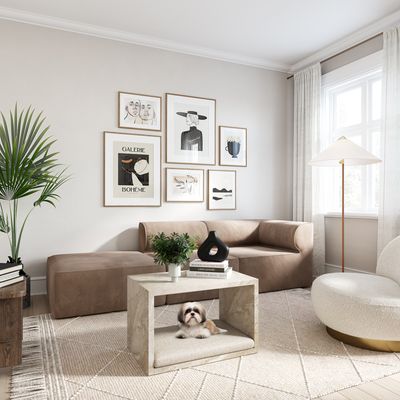 Winnie side table pet bed - Small