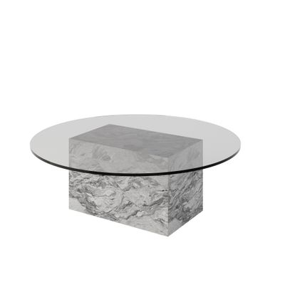 Sirena coffee table- Grey - Viscount White