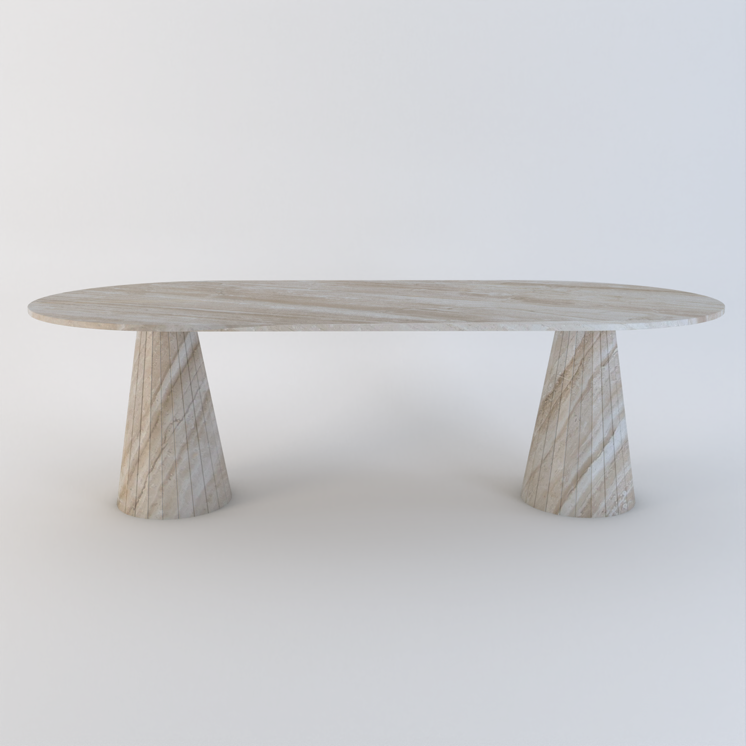 Elara dining table - Beige - Marble Breccia Sarda