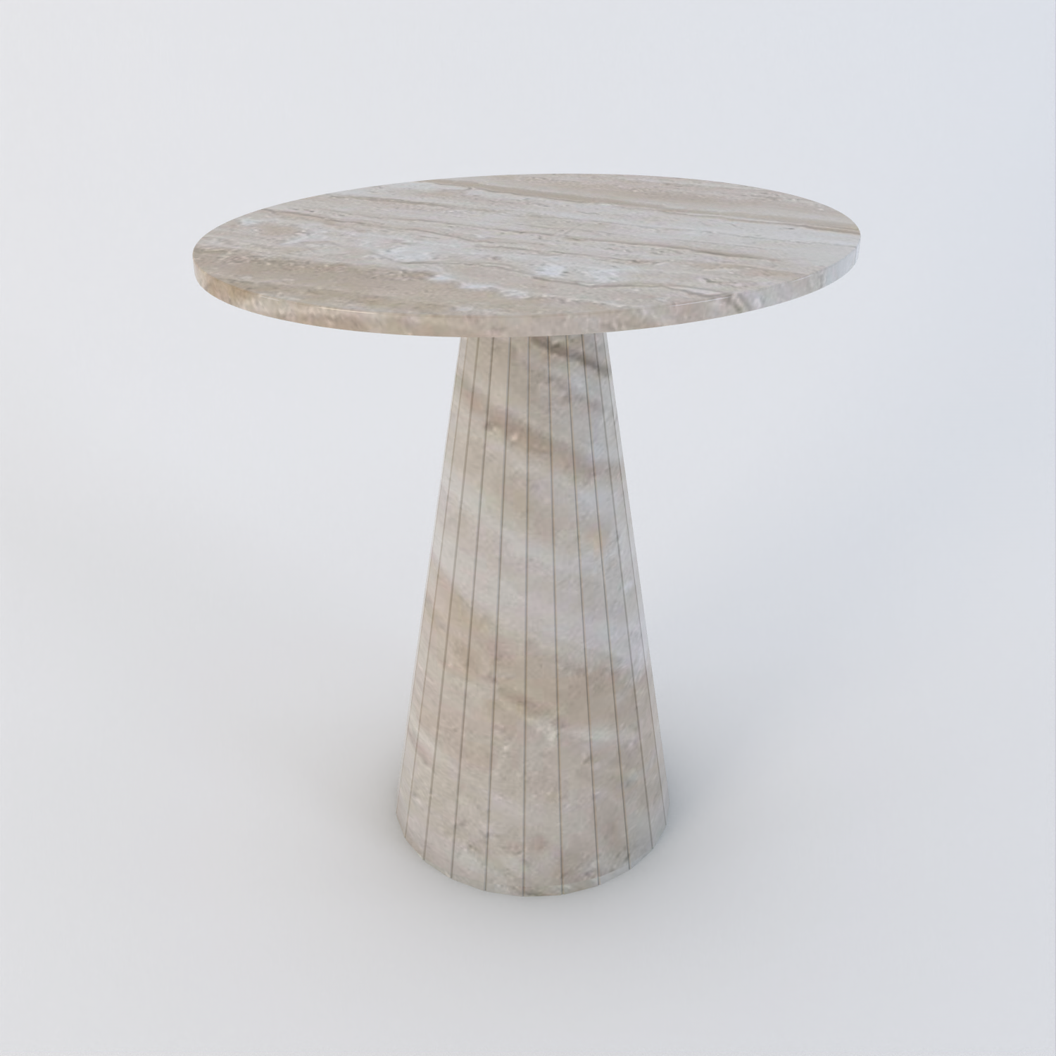 Elara side table- Beige - Marble Breccia Sarda