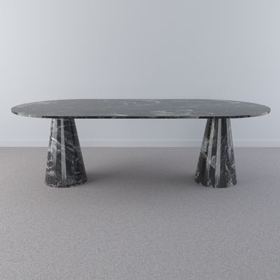 Elara dining table -Black -  Granite Forest Black