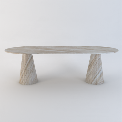 Elara dining table - Beige - Marble Breccia Sarda