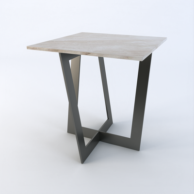 Varo side table -Beige - Marble Breccia Sarda