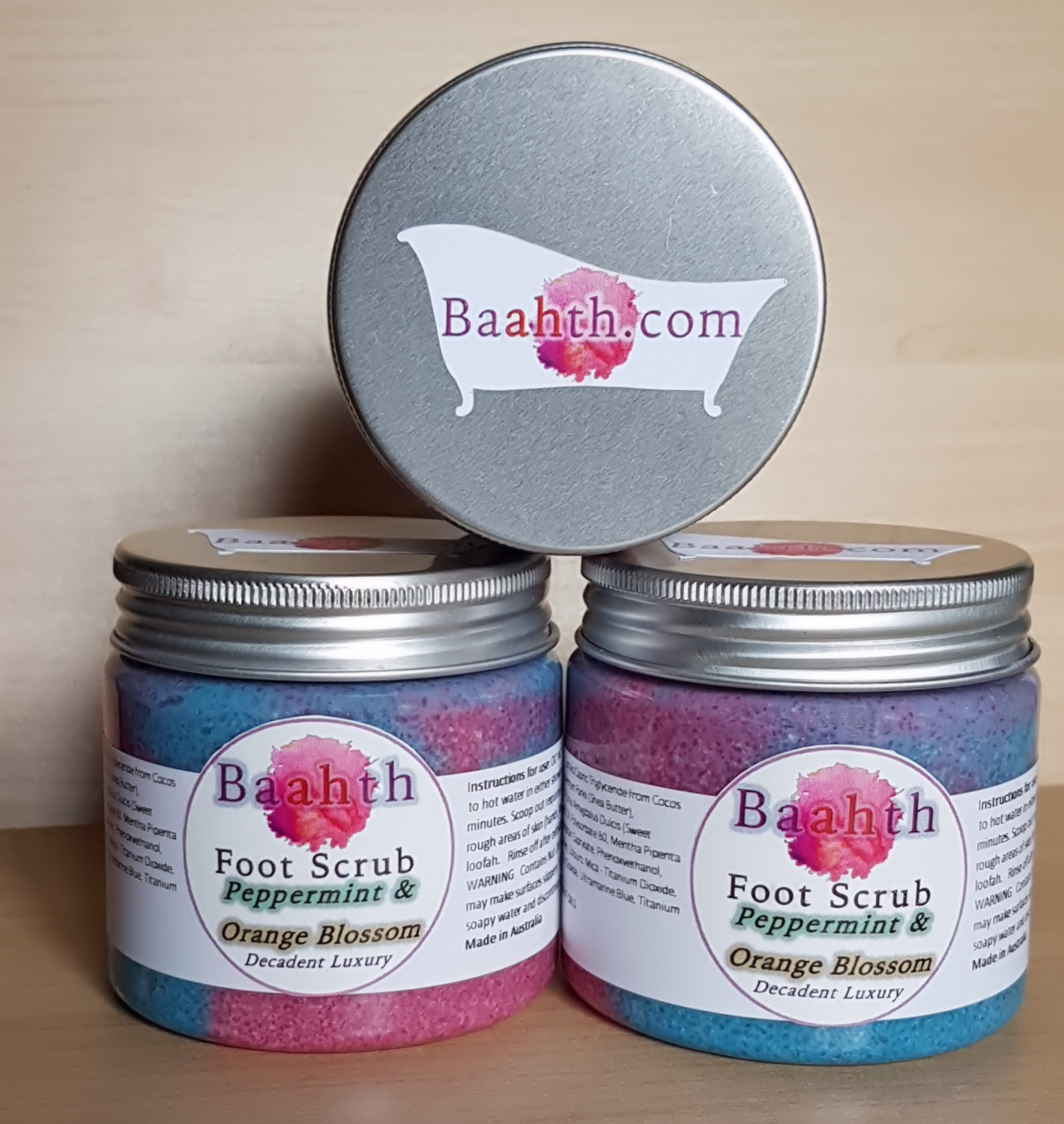 Foot Scrub - Peppermint & Orange Foot Scrub - Peppermint & Orange