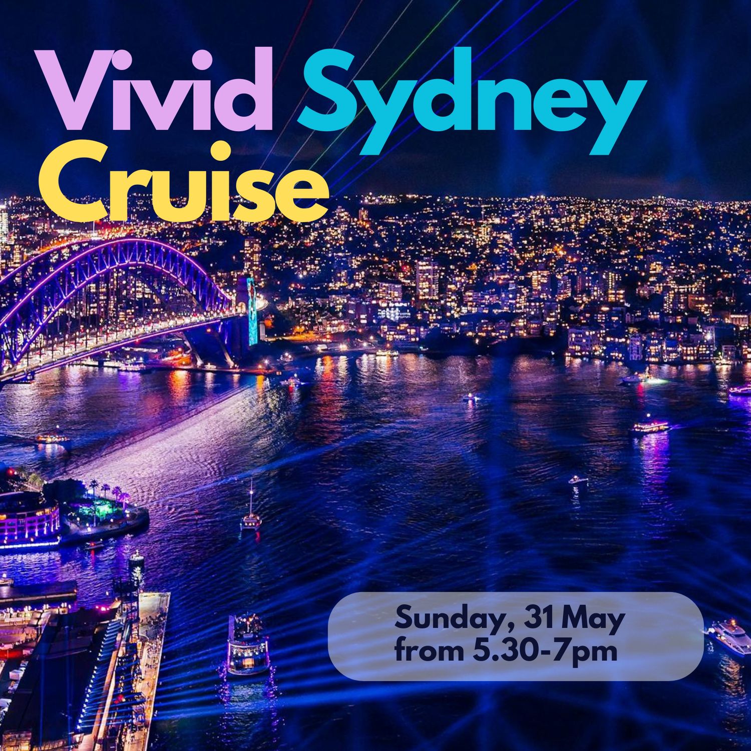 Vivid Sydney Cruise ticket