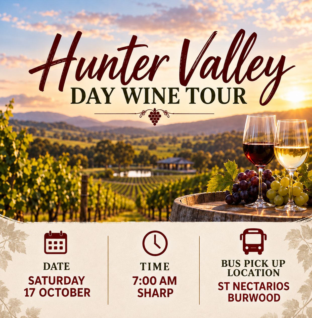 Hunter Valley Day Wine Tour