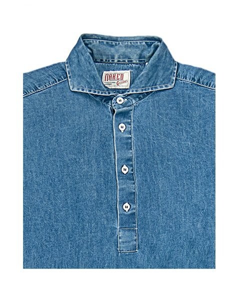 Federico denim  cotton Polo Shirt
