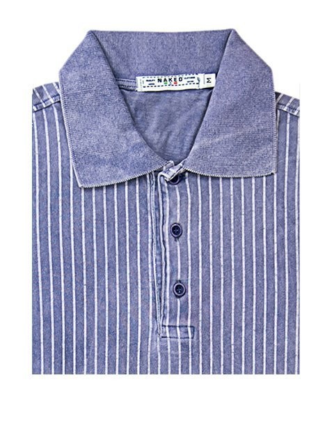 James Sky Blue Jersey Cotton Short Sleeves Polo Shirt