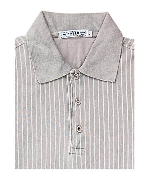James Light Grey Jersey Cotton Short Sleeves Polo Shirt