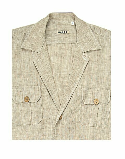 THE PALM BEACH Linen Field Jacket
