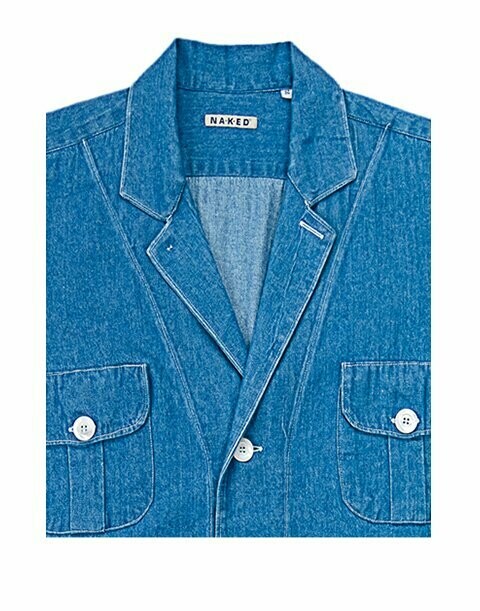 THE WORKER  Denim Cotton Field Jacket