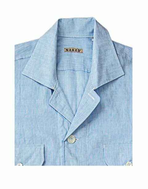 THE PORTOFINO Linen Short Field Jacket