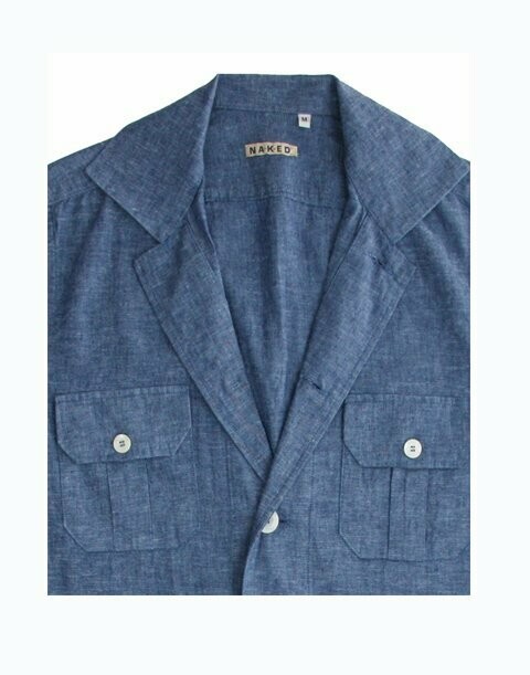 THE PRESIDENT Linen Field Jacket