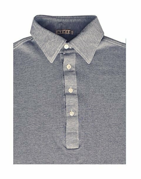 Scarface Piquet oxford cotton / cashmere Polo shirt