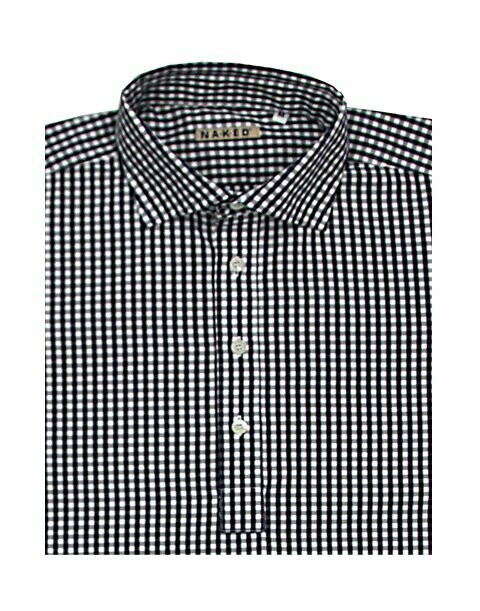 Spaghetti  poplin cotton polo shirt